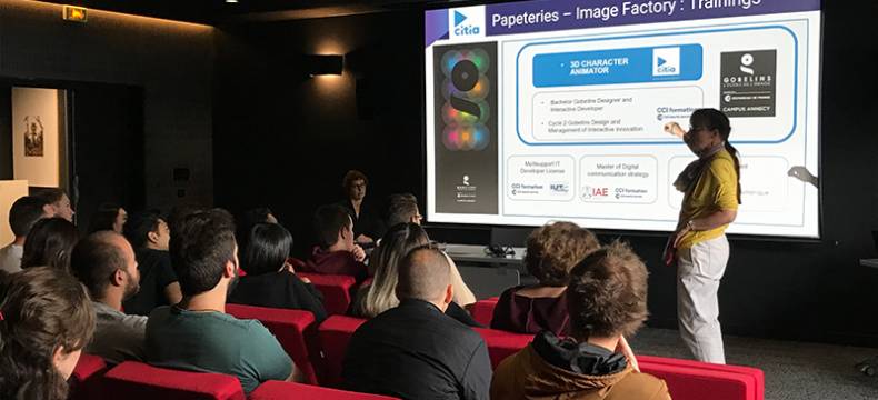 Formation Animateur de personnage 3D – Photo : CITIA/M. Guilbert Formation Animateur de personnage 3D – Photo : CITIA/M. Guilbert