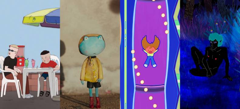 Easter Eggs (Nicolas KEPPENS) // Un caillou dans la chaussure (Éric MONTCHAUD) // Pon Pon Partyyy (GOBELINS, l’école de l’image) // Hold Me Tight (Mélanie ROBERT-TOURNEUR)