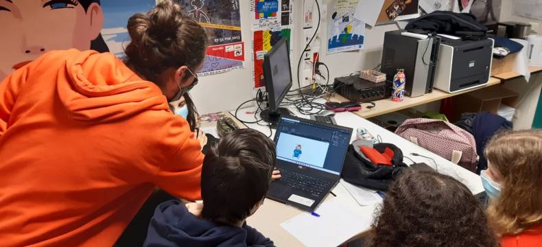 De l’animation au lycée Gabriel Fauré - Photo : CITIA/G. Baché De l’animation au lycée Gabriel Fauré - Photo : CITIA/G. Baché