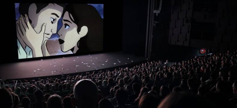 "Les Hirondelles de Kaboul" en compétition à Annecy en 2019/"The Swallows of Kabul" in competition in Annecy in 2019 – Photo : ANNECY FESTIVAL/E. Perdu "Les Hirondelles de Kaboul" en compétition à Annecy en 2019/"The Swallows of Kabul" in competition in Annecy in 2019 – Photo : ANNECY FESTIVAL/E. Perdu