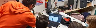 De l’animation au lycée Gabriel Fauré - Photo : CITIA/G. Baché