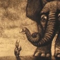 L'éléphant et les quatre aveugles