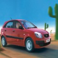 Kia Rio "Petrol Station"