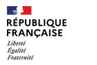 Logo République française fond blanc