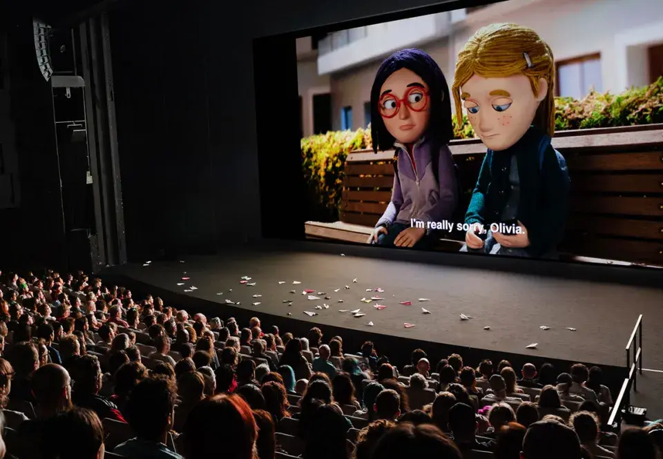 Projection du film Olivia et le Tremblement de terre invisible