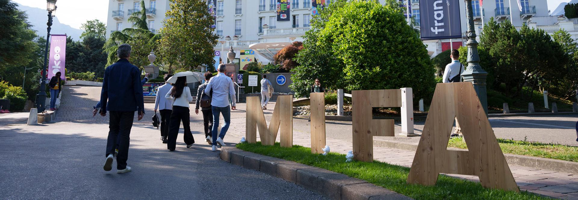 Lettres Mifa à l'Impérial Palace