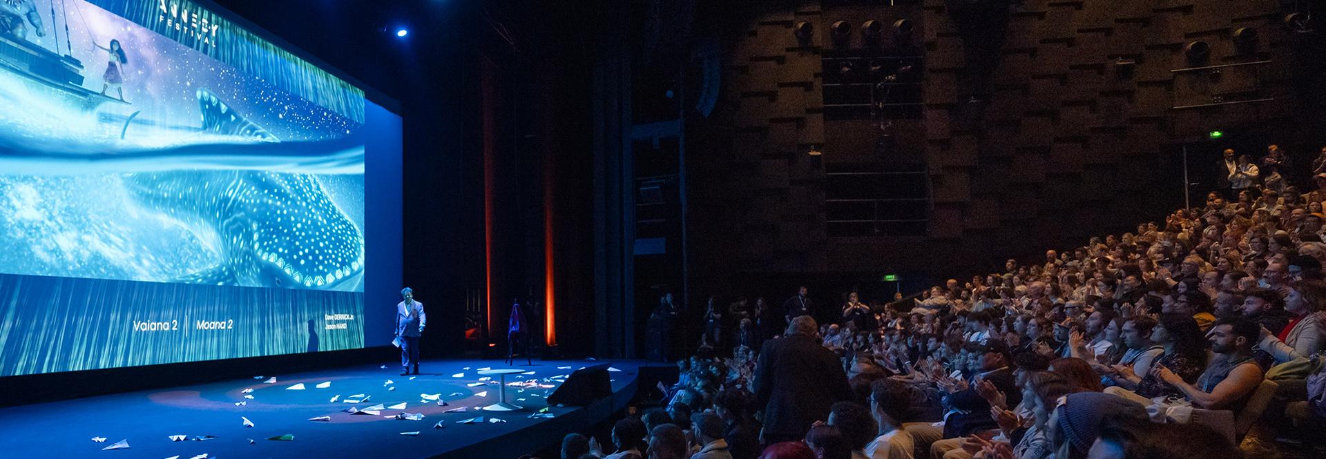 Séance événement Vaiana 2 – Photo : ANNECY FESTIVAL/B. Aguirre