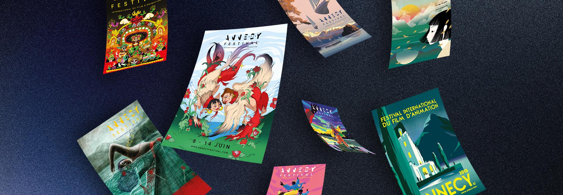 Affiches Annecy Festival