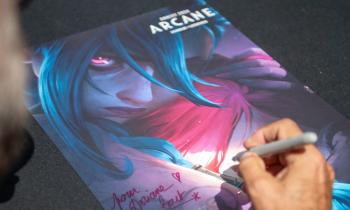 Dédicace d'Arcane Annecy Festival 2024