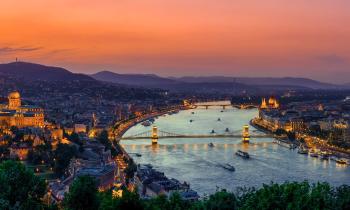 Photo du Danube à Budapest