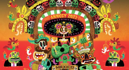 Annecy Festival 2023 - Illustration : Jorge R. Gutierrez