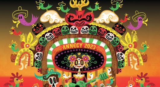 Annecy Festival 2023 - Illustration : Jorge R. Gutierrez