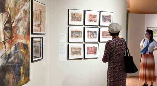 Exposition de Théodore Ushev, la matière de la mémoire. 