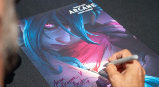Dédicace d'Arcane Annecy Festival 2024