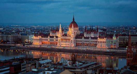 Parlement hongrois sur le Danube
