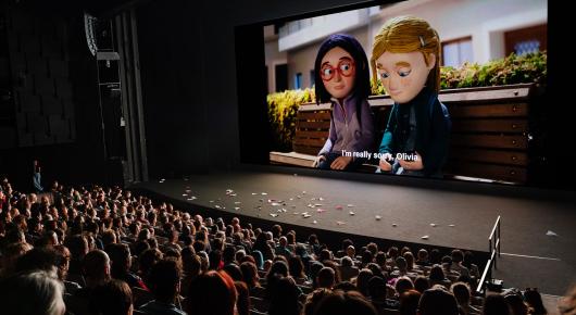 Projection du film Olivia et le Tremblement de terre invisible